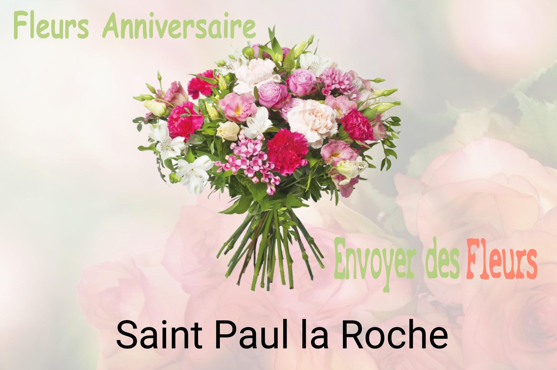 Bouquet de fleurs d’anniversaire livré à Saint-Paul-la-Roche